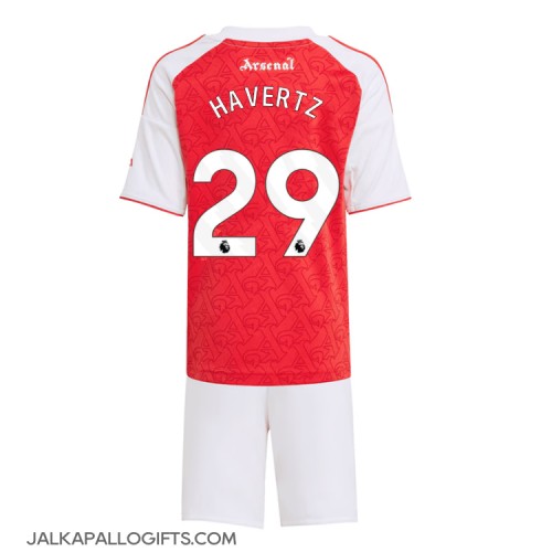 Arsenal Kai Havertz #29 Koti Peliasu Lasten 2025-26 Lyhythihainen (+ Lyhyet housut)